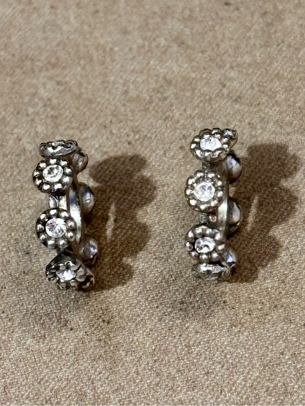 🆕Listing! Two 🆕 Brighton Astro spacers Very thin  beads w Crystal tips Retired